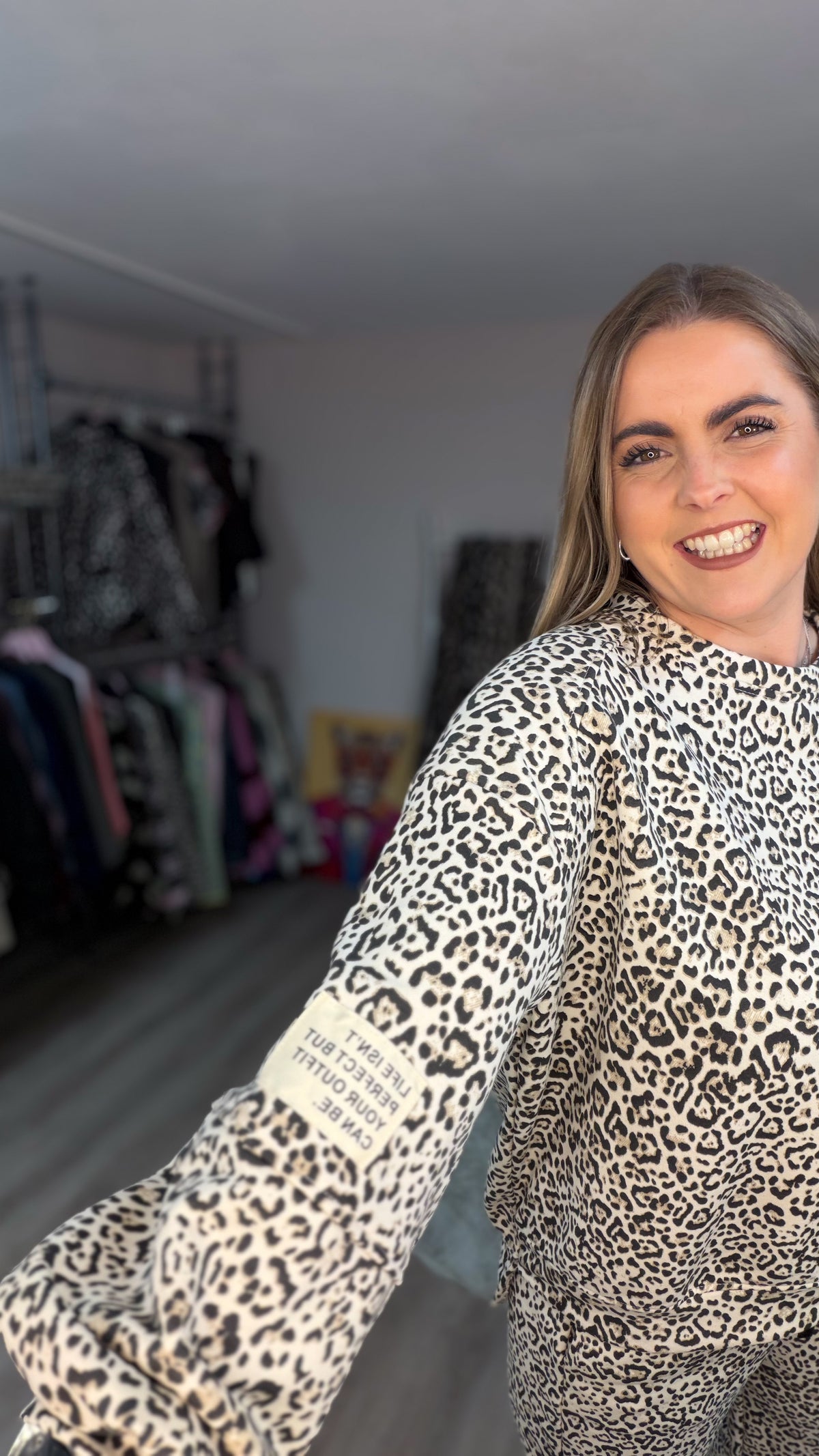 Pulli Mariella im Leoprint - 70489
