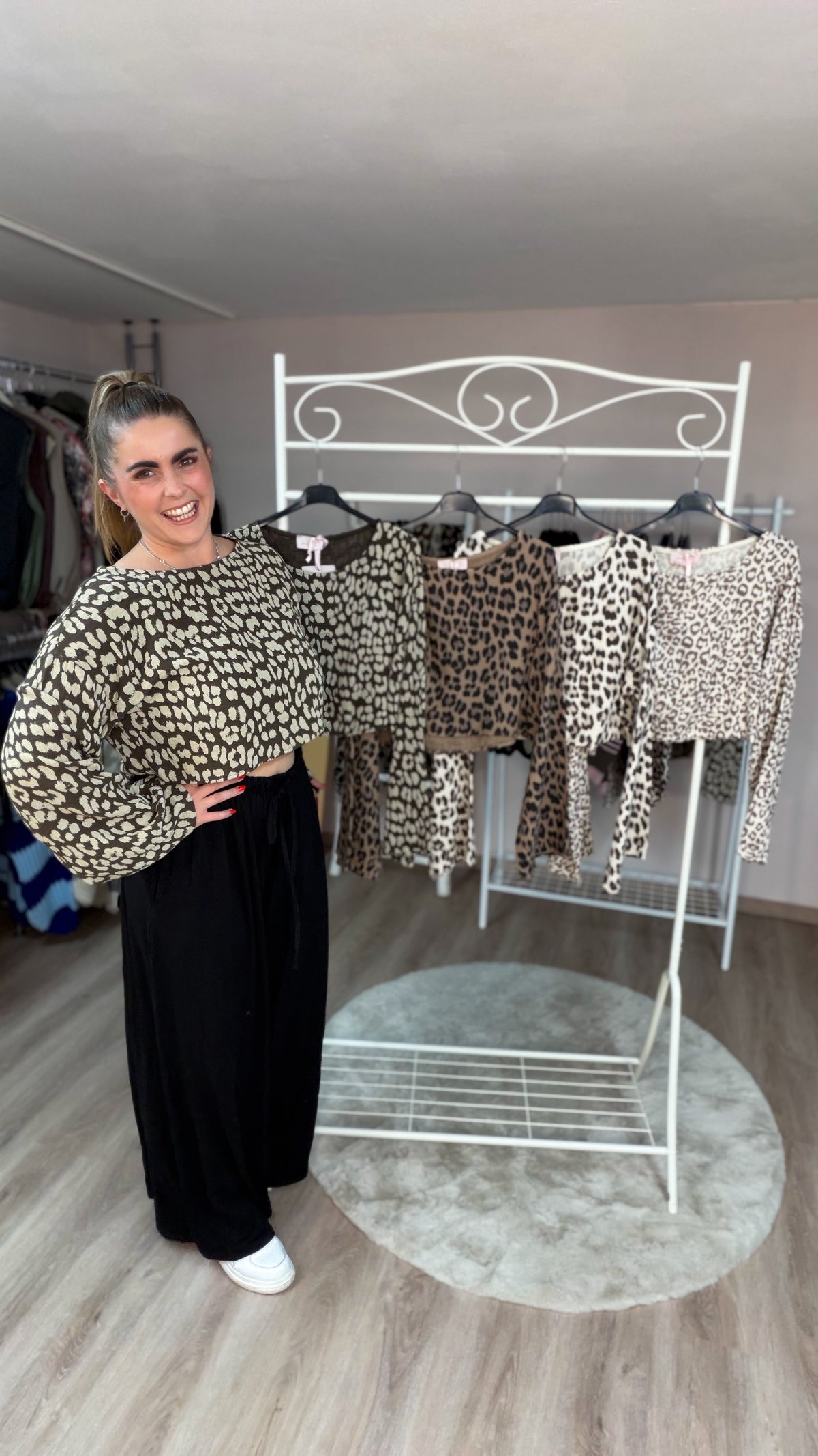 Shirt Nora im Leoprint 70475