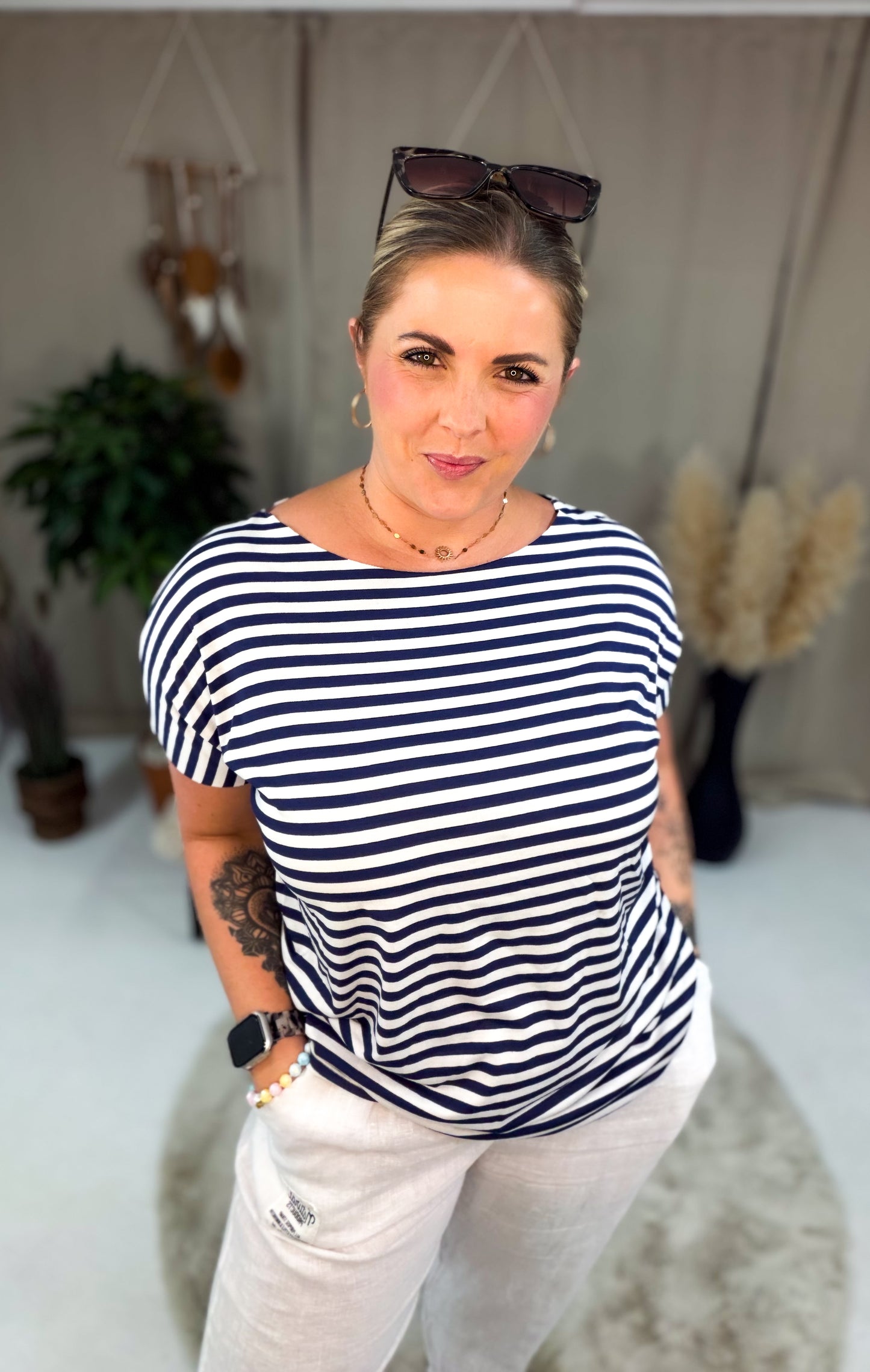 Shirt Amelie mit Ringel 70243