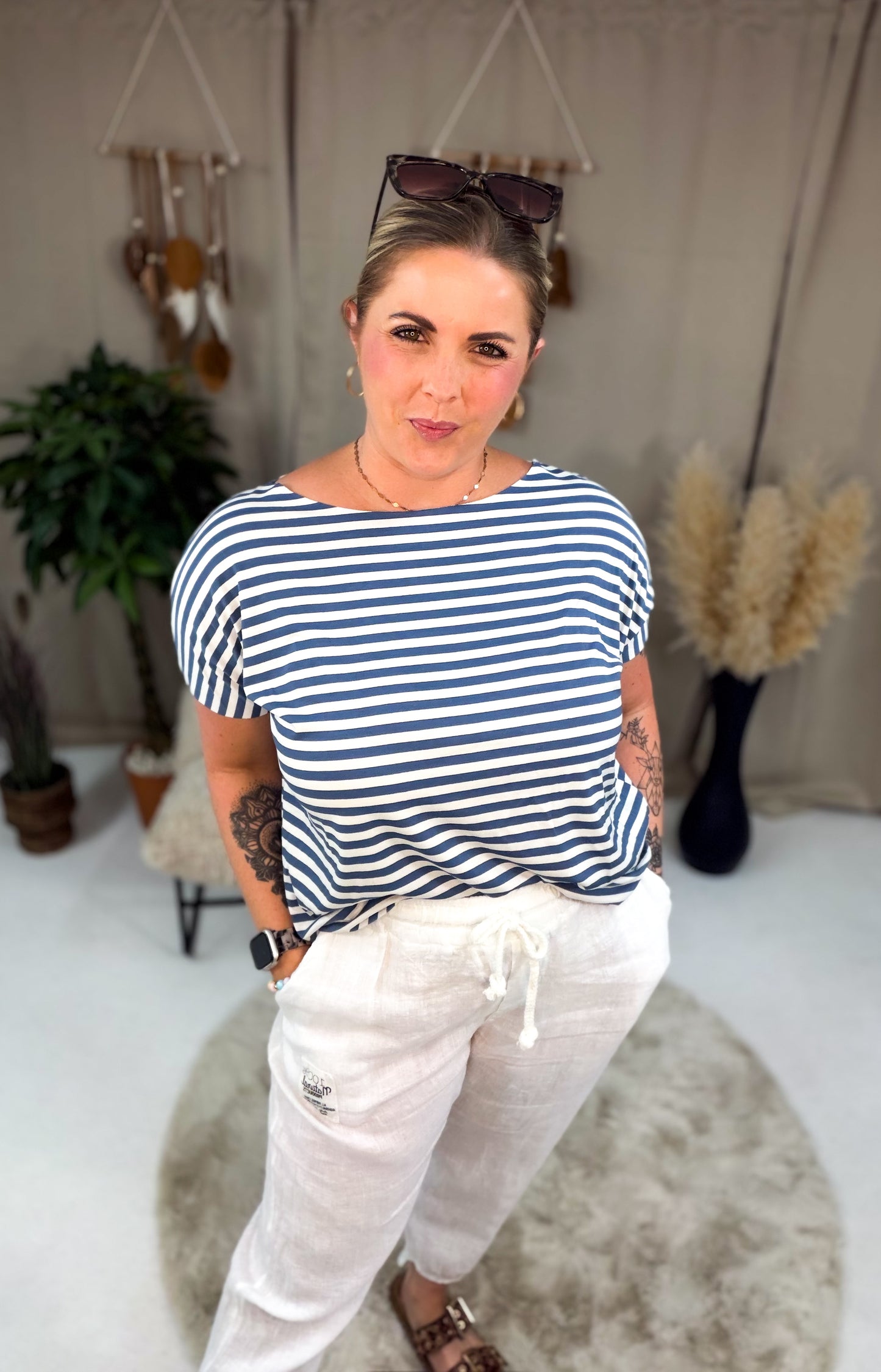 Shirt Amelie mit Ringel 70243