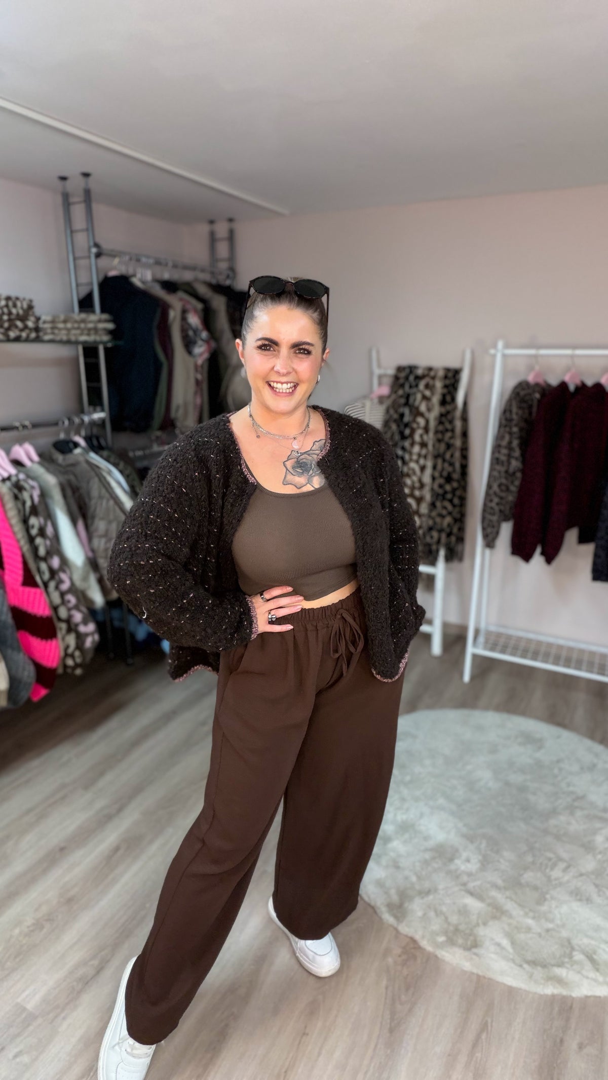 Jacke Anabella in braun 63539