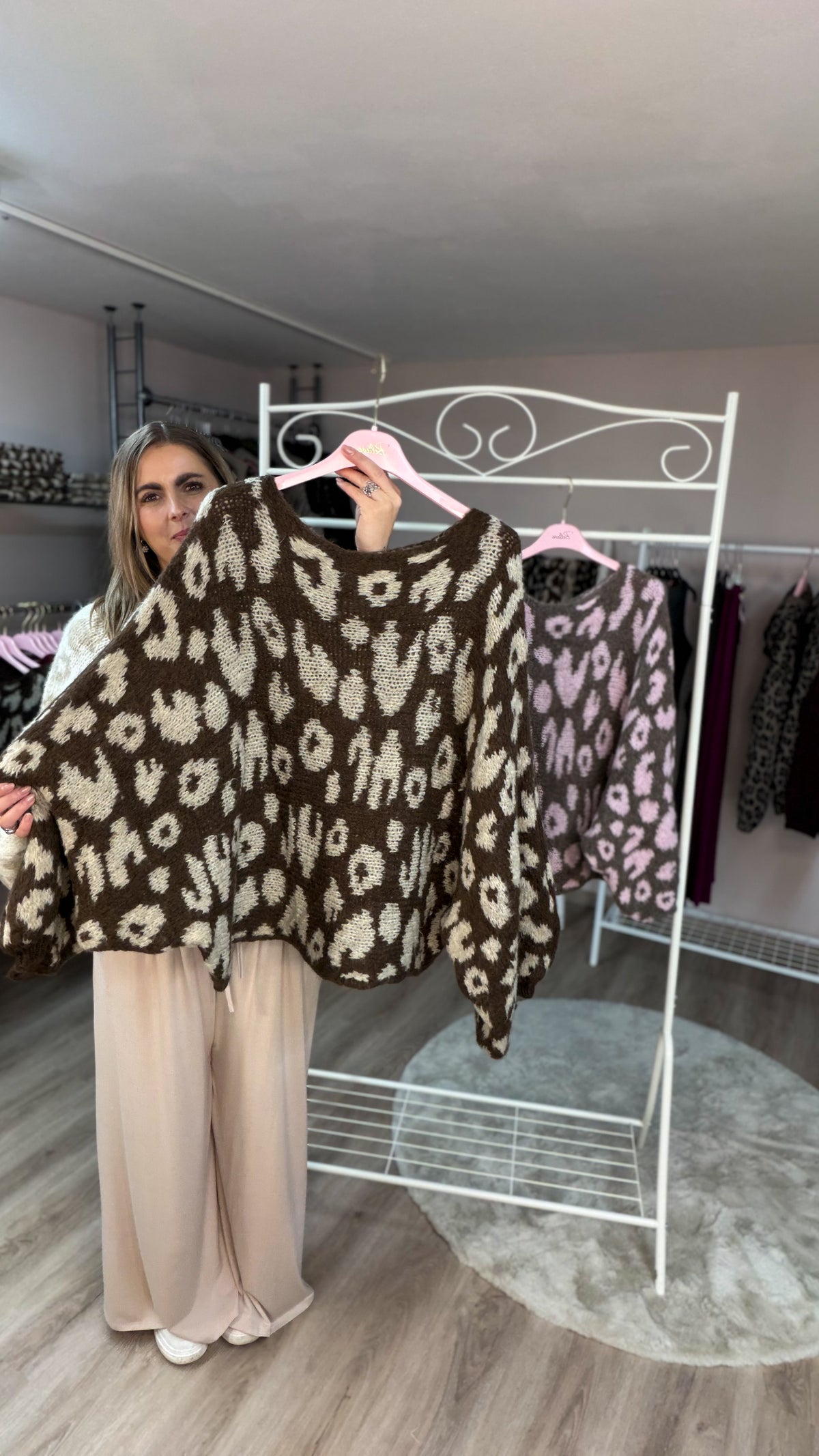 Pulli Kerry im Leoprint 70452