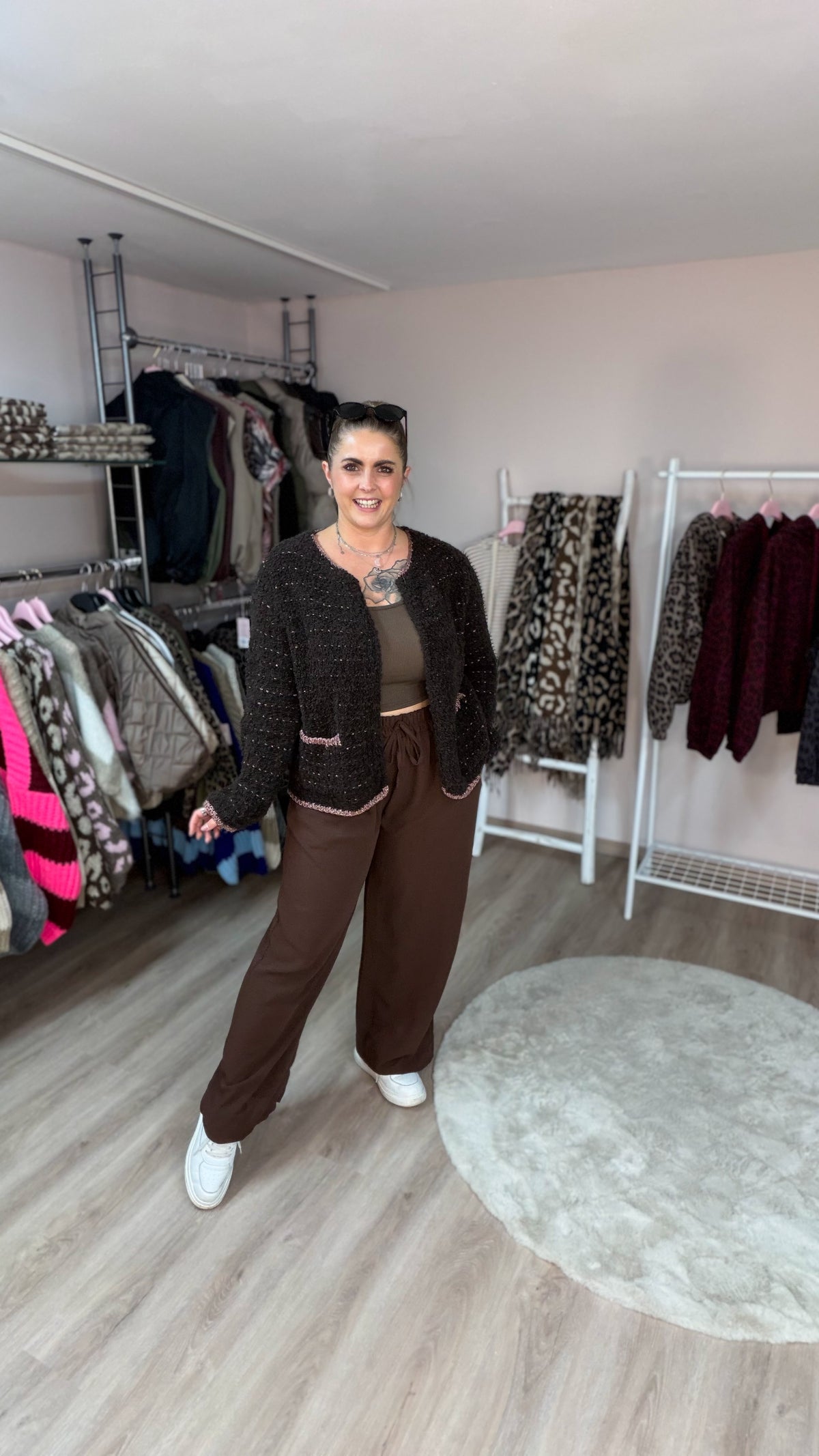 Jacke Anabella in braun 63539