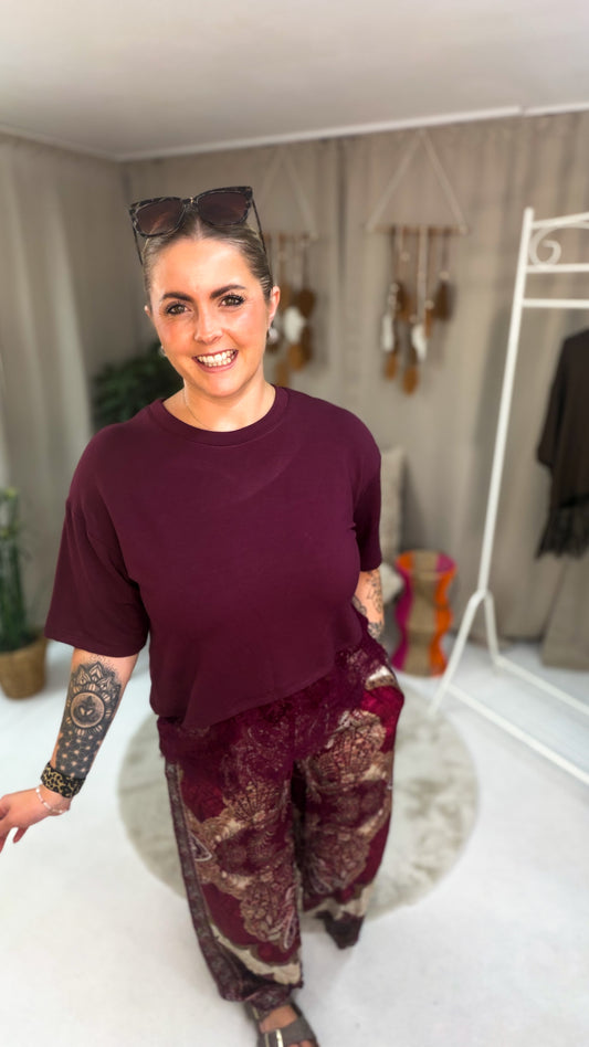 Shirt Mine mit Spitze 70349