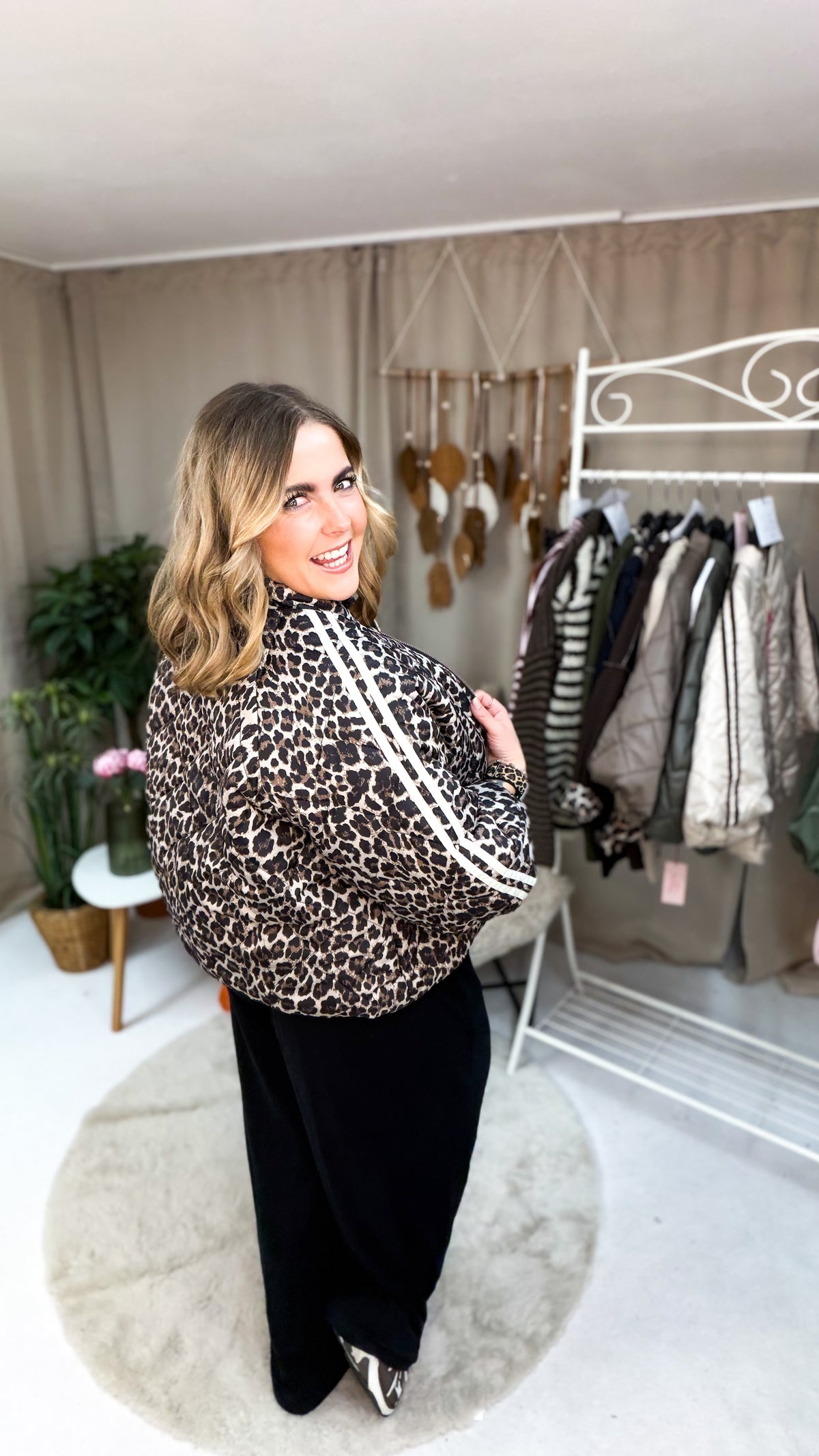 Jacke Livia im Leoprint (70407)