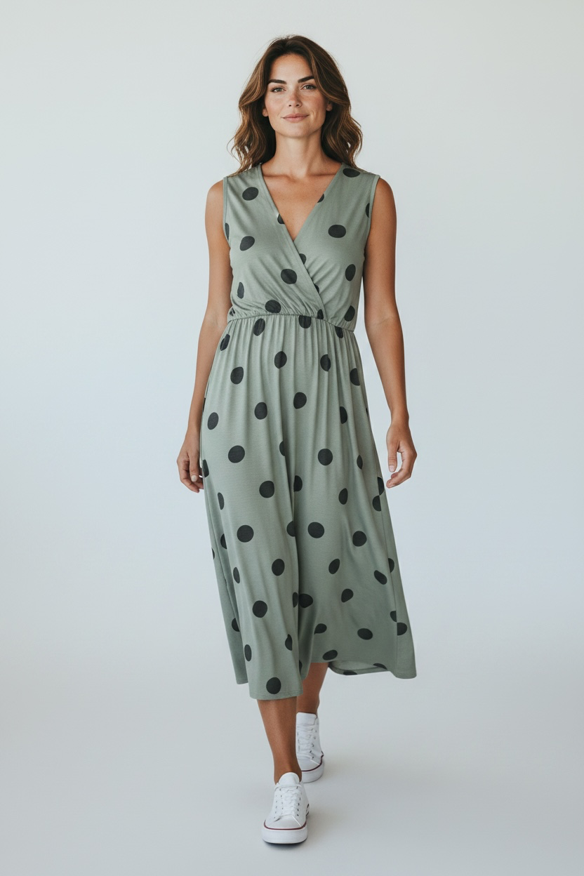 Kleid mit Punkten (70241)