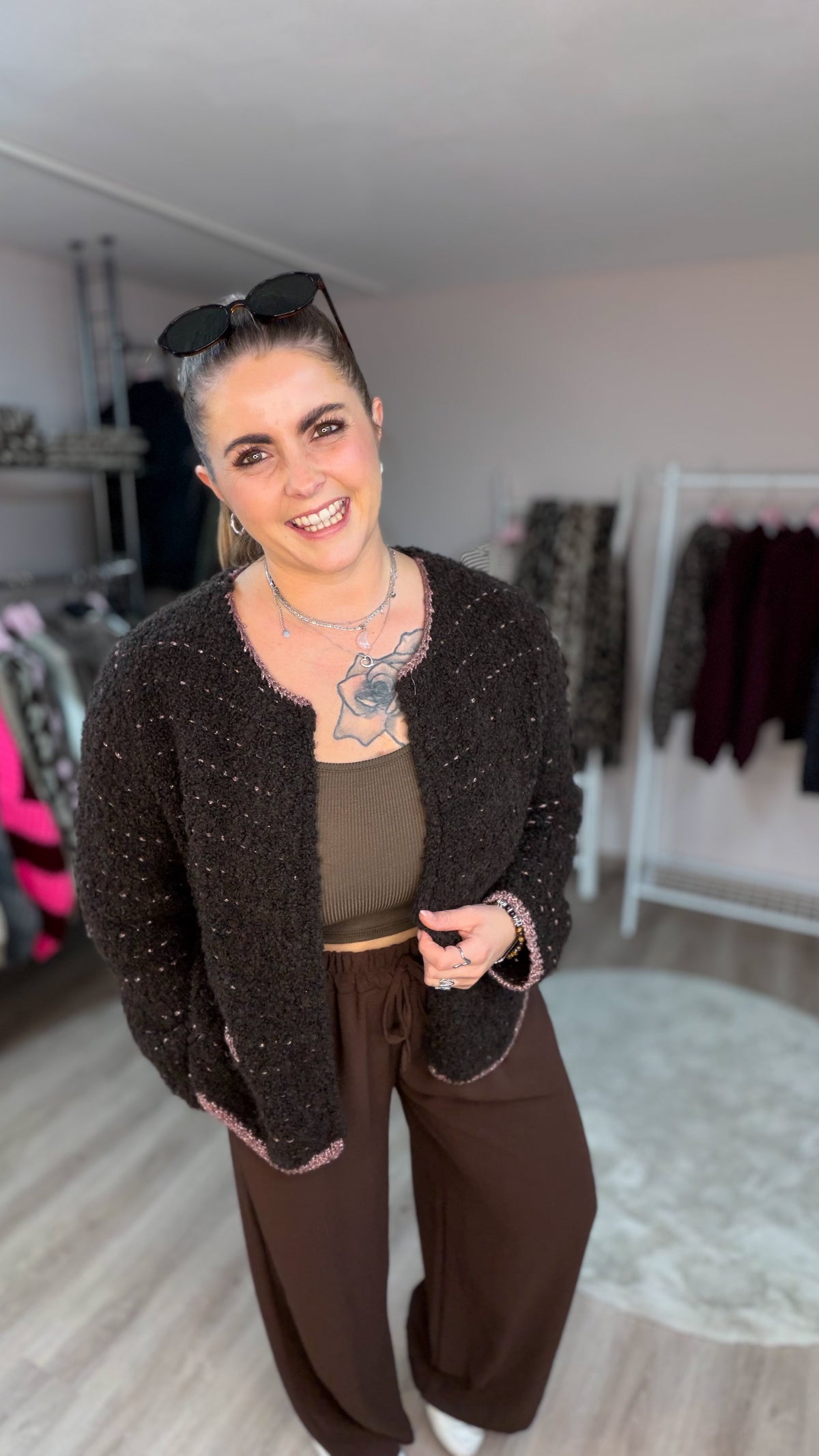 Jacke Anabella in braun 63539