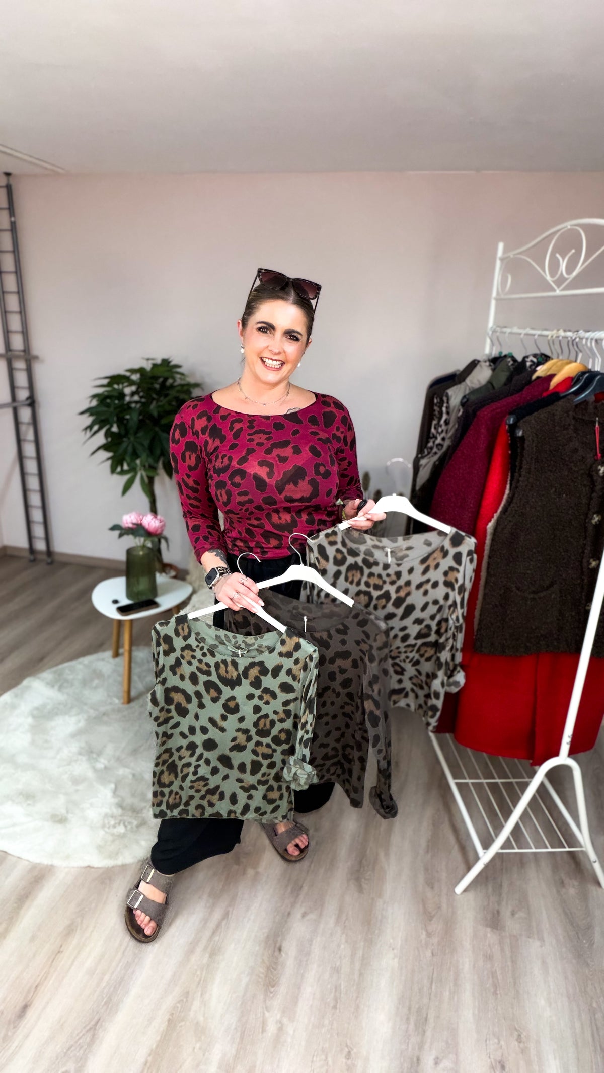 Shirt Ayla im Leoprint 70435